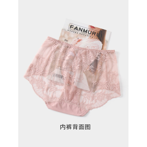 薄款性感蕾絲網紗高腰內褲女士提臀收腹大碼純棉襠無痕短褲頭 薄款性感蕾絲網紗高腰內褲女士提臀收腹大碼純棉襠無痕短褲頭