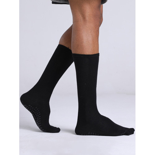 瑜珈襪子長筒專業防滑男女五指分趾普拉提健身運動舞蹈襪地板襪子