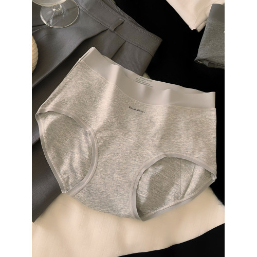 簡約月經生理期女士內褲女2025新款純棉抗菌中腰透氣防側漏三角褲 簡約月經生理期女士內褲女2025新款純棉抗菌中腰透氣防側漏三角褲