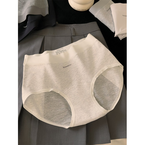 簡約月經生理期女士內褲女2025新款純棉抗菌中腰透氣防側漏三角褲 簡約月經生理期女士內褲女2025新款純棉抗菌中腰透氣防側漏三角褲