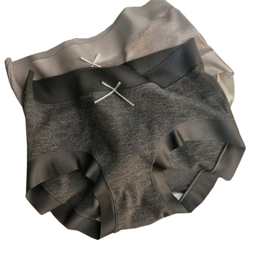 法式磨毛內褲女2024新純棉抗菌蠶絲襠透氣中腰無痕包臀女士三角褲 法式磨毛內褲女2024新純棉抗菌蠶絲襠透氣中腰無痕包臀女士三角褲