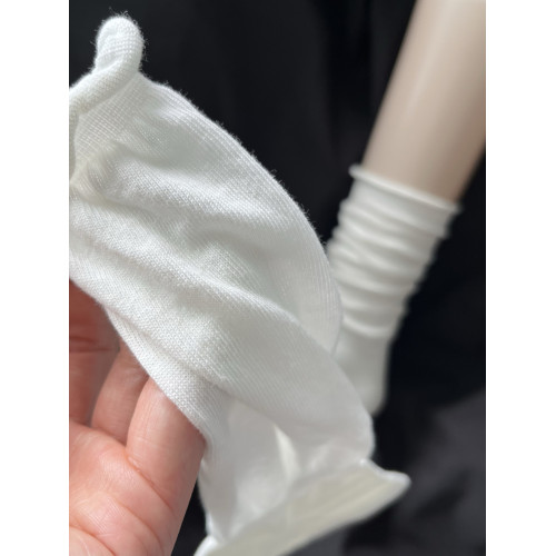 miu系菸灰色卷邊堆堆襪套女春夏季薄款時髦慵懶復古白色踩腳腿套 miu系菸灰色卷邊堆堆襪套女春夏季薄款時髦慵懶復古白色踩腳腿套