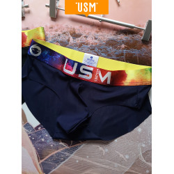 USM新品200支男士內褲三角褲 吸溼透氣速乾高彈 健身運動高級內褲