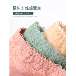 內褲女士2025新款純棉中腰100%全棉襠抗菌透氣大碼女式三角短褲