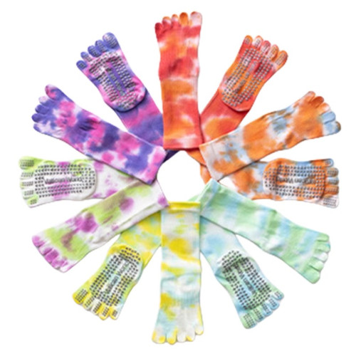 瑜珈襪子防滑專業女五指襪普拉提襪子健身地板襪成人瑜珈防滑襪