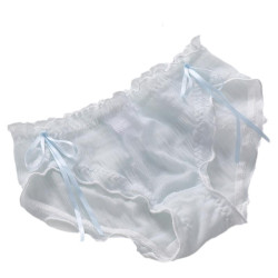 日系蕾絲內褲女夏季薄款透氣少女風性感全棉抗菌襠低腰女士三角褲