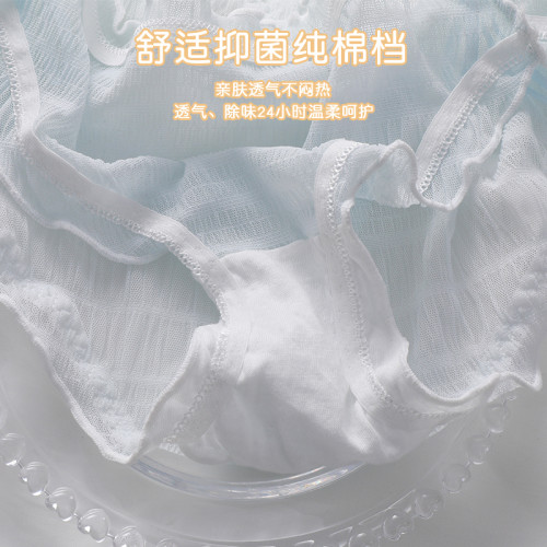 日系蕾絲內褲女夏季薄款透氣少女風性感全棉抗菌襠低腰女士三角褲 日系蕾絲內褲女夏季薄款透氣少女風性感全棉抗菌襠低腰女士三角褲