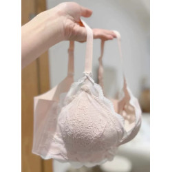 調整型內衣女上托防下垂聚攏性感蕾絲透氣無鋼圈收副乳文胸罩短襪