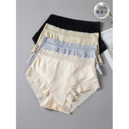 100%真絲高級女士內褲 6A級桑蠶絲舒適透氣中高腰提臀收腹三角褲 100%真絲高級女士內褲 6A級桑蠶絲舒適透氣中高腰提臀收腹三角褲