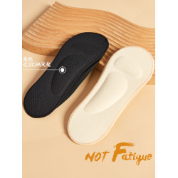 3/5雙 足弓加厚按摩 減壓氣墊 超薄冰絲隱形船襪女夏日韓創意短襪