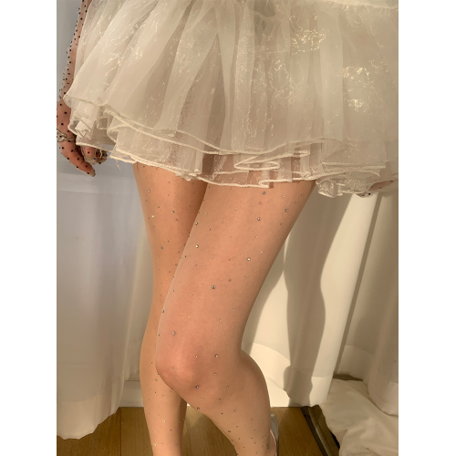 夜間教習室白色絲襪女春秋帶鑽超薄連褲襪子女jk閃光夏季自然膚絲 夜間教習室白色絲襪女春秋帶鑽超薄連褲襪子女jk閃光夏季自然膚絲