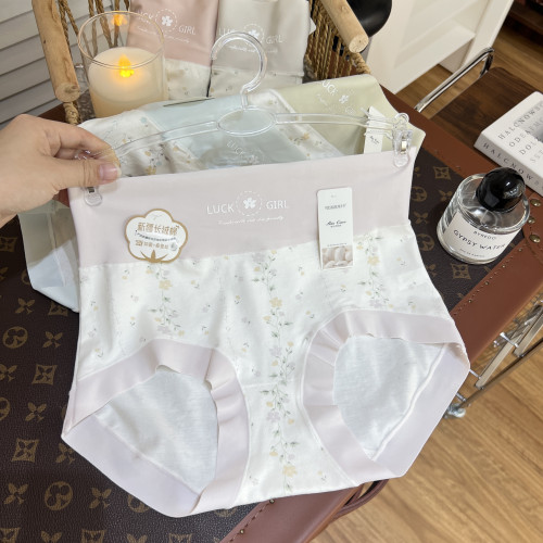 90-170斤5條裝7A新疆長絨棉內褲女高腰碎花柔軟親膚透氣底褲1092