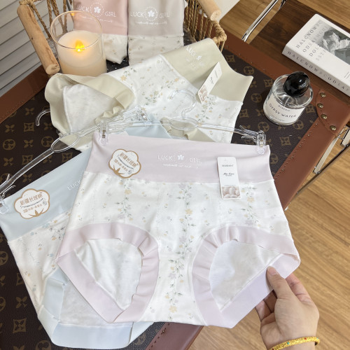 90-170斤5條裝7A新疆長絨棉內褲女高腰碎花柔軟親膚透氣底褲1092