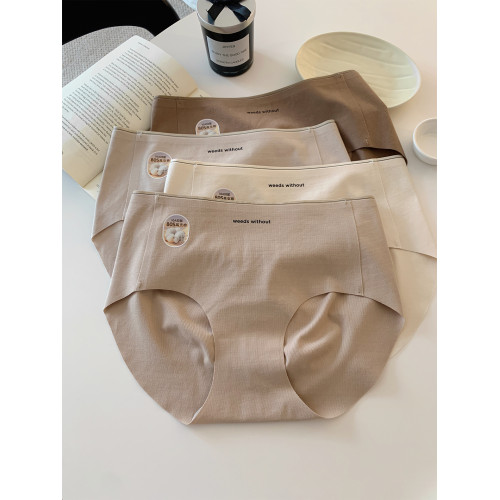 陷入棉花~10A抑菌內褲女士莫代爾襠部中腰無痕親膚舒適女生三角褲 陷入棉花~10A抑菌內褲女士莫代爾襠部中腰無痕親膚舒適女生三角褲