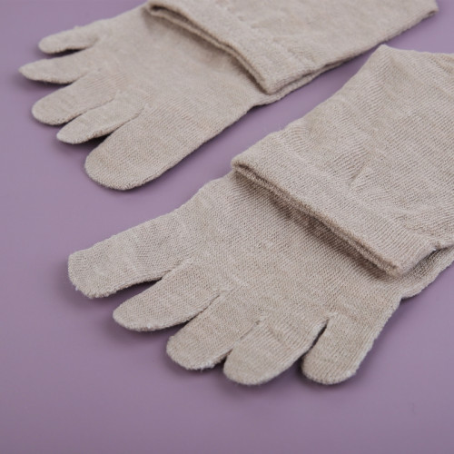 純亞麻純色五指襪男女分趾襪防臭吸汗透氣亞麻襪子哈爾濱抗菌 純亞麻純色五指襪男女分趾襪防臭吸汗透氣亞麻襪子哈爾濱抗菌