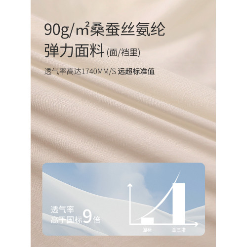 金三塔桑蠶絲輕塑身內褲女透氣高彈輕收腹高腰內褲無痕透氣內衣 金三塔桑蠶絲輕塑身內褲女透氣高彈輕收腹高腰內褲無痕透氣內衣