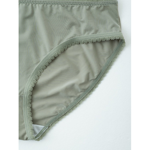 2025新款冰絲內褲女簡約速乾聚乳酸抑菌底檔純色女士中低腰三角褲