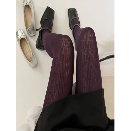 春秋新款復古提花竪條紋連褲襪中厚麻花襪天鵞絨百搭顯瘦打底褲襪 春秋新款復古提花竪條紋連褲襪中厚麻花襪天鵞絨百搭顯瘦打底褲襪