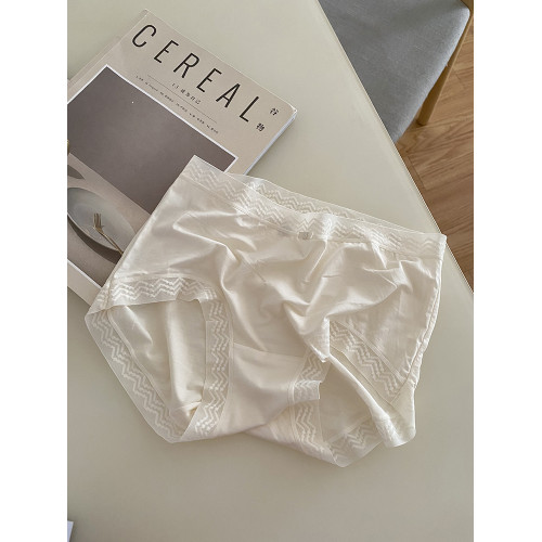 浮生若夢80支超細天絲少女內褲柔軟蕾絲邊舒適高彈中高腰包臀三角 浮生若夢80支超細天絲少女內褲柔軟蕾絲邊舒適高彈中高腰包臀三角