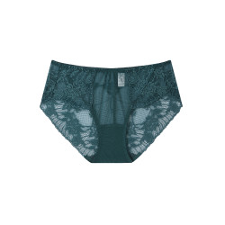 大碼蕾絲內褲女胖mm200斤薄款性感網紗透明抗菌棉襠2025新款短褲