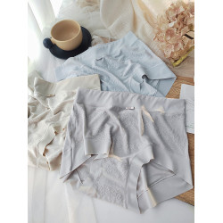 高腰內褲女純棉抗菌透氣2025新款大碼胖mm全棉襠無痕女士三角短褲