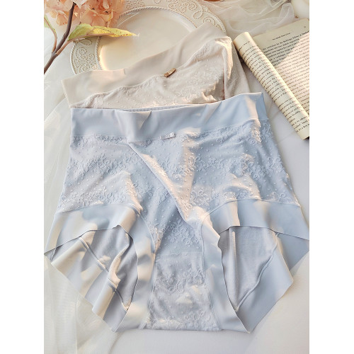 高腰內褲女純棉抗菌透氣2025新款大碼胖mm全棉襠無痕女士三角短褲 高腰內褲女純棉抗菌透氣2025新款大碼胖mm全棉襠無痕女士三角短褲