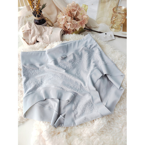 高腰內褲女純棉抗菌透氣2025新款大碼胖mm全棉襠無痕女士三角短褲 高腰內褲女純棉抗菌透氣2025新款大碼胖mm全棉襠無痕女士三角短褲