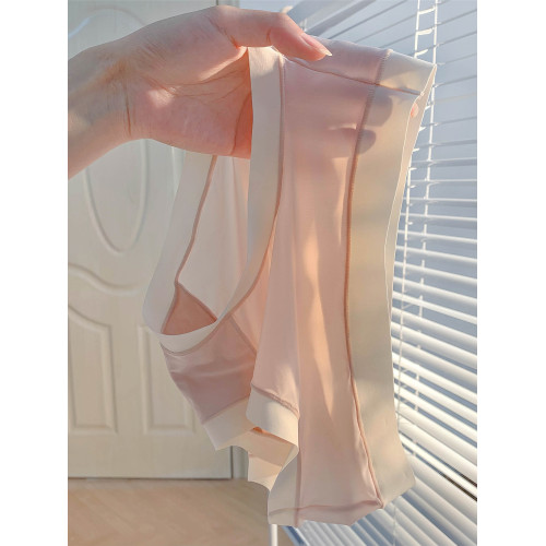 神仙面膜褲!女士冰絲三角褲2025新款內褲女夏季薄款透氣裸感無痕 神仙面膜褲!女士冰絲三角褲2025新款內褲女夏季薄款透氣裸感無痕