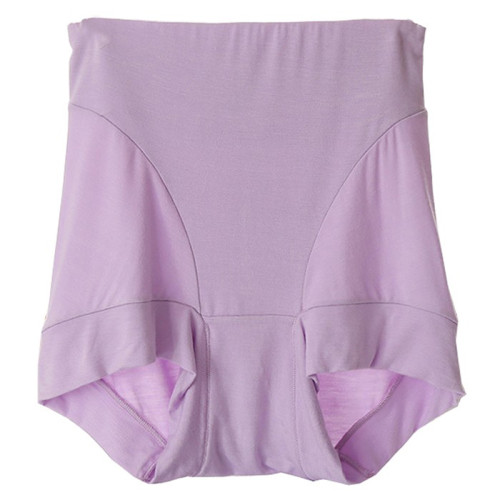 日本大碼女士高腰平角莫代爾棉夏季無痕收腹內褲舒適柔軟媽媽 日本大碼女士高腰平角莫代爾棉夏季無痕收腹內褲舒適柔軟媽媽