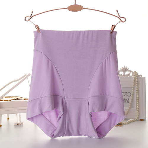 日本大碼女士高腰平角莫代爾棉夏季無痕收腹內褲舒適柔軟媽媽 日本大碼女士高腰平角莫代爾棉夏季無痕收腹內褲舒適柔軟媽媽