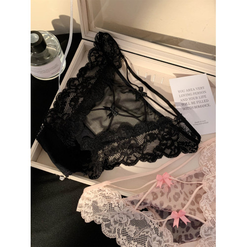 荷爾矇殺手~女生性感豹紋鏤空純欲蕾絲高開叉女士內褲女2026新款 荷爾矇殺手~女生性感豹紋鏤空純欲蕾絲高開叉女士內褲女2026新款