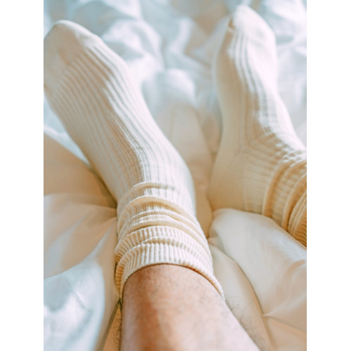 Weekan米白黑色堆堆中筒長襪cityboy日系復古純棉螺紋馬丁靴復古 Weekan米白黑色堆堆中筒長襪cityboy日系復古純棉螺紋馬丁靴復古