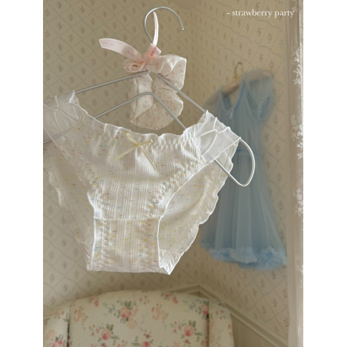 彩虹小奶褲~溫柔少女純欲小香風女生內褲女三角褲純棉襠女士薄款 彩虹小奶褲~溫柔少女純欲小香風女生內褲女三角褲純棉襠女士薄款