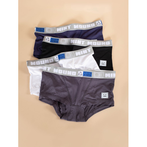 中性風t款內褲防夾臀不卷邊莫代爾柔軟舒適大碼運動四角褲 中性風t款內褲防夾臀不卷邊莫代爾柔軟舒適大碼運動四角褲