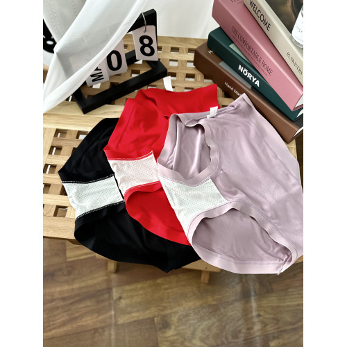 3條裝 莫代爾中高腰內褲純色簡約親膚輕薄抗菌抑菌大碼女士三角褲 3條裝 莫代爾中高腰內褲純色簡約親膚輕薄抗菌抑菌大碼女士三角褲