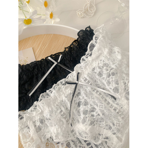 月暮浪漫~小仙女內褲女生純欲新款2025爆款時尚純棉襠情調女中腰 月暮浪漫~小仙女內褲女生純欲新款2025爆款時尚純棉襠情調女中腰