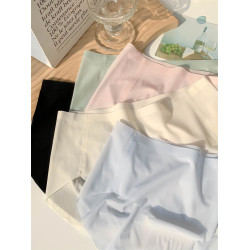 大碼無痕女士冰絲面膜內褲女生200斤胖mm2025新款性感勾人三角褲