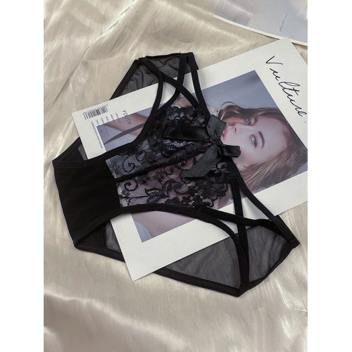 性感高級鏤空內褲女士純棉抗菌襠2025新款夏薄款蕾絲女生三角短褲 性感高級鏤空內褲女士純棉抗菌襠2025新款夏薄款蕾絲女生三角短褲