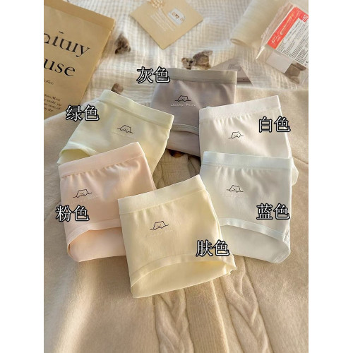 純棉內褲女100%全棉7A襠舒適透氣無痕2025新款中腰薄款包臀三角褲 純棉內褲女100%全棉7A襠舒適透氣無痕2025新款中腰薄款包臀三角褲