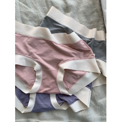 無痕內褲夏季薄款女三角褲新款女士大碼莫代爾短褲中腰抗菌透氣