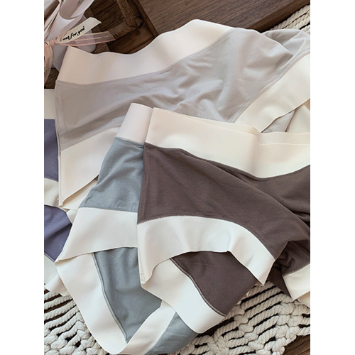 無痕內褲夏季薄款女三角褲新款女士大碼莫代爾短褲中腰抗菌透氣