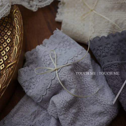 touchme法式蕾絲泡泡棉透氣內褲女性感舒適軟糯桑蠶絲抗菌襠3條裝 touchme法式蕾絲泡泡棉透氣內褲女性感舒適軟糯桑蠶絲抗菌襠3條裝