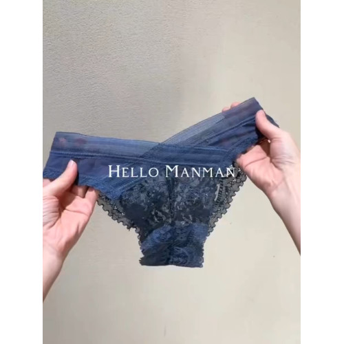 寶石藍色好高級娬媚!交叉V形蕾絲女士內褲~法式純欲~逐漸淪陷了~ 寶石藍色好高級娬媚!交叉V形蕾絲女士內褲~法式純欲~逐漸淪陷了~