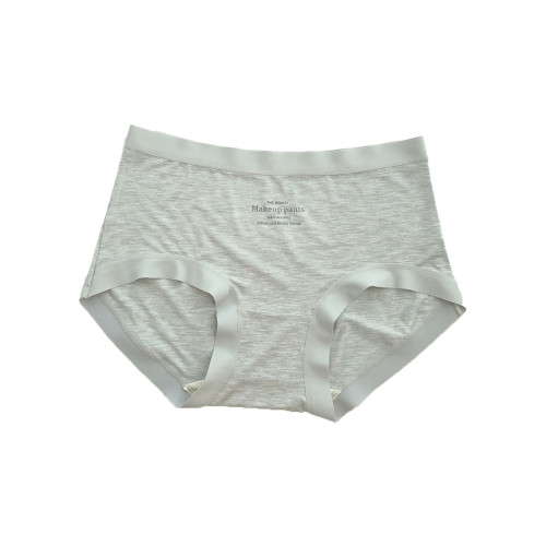 柔軟夜曲7A抗菌蠶絲襠|六免一60支色紗莫代爾舒適親膚中腰女內褲