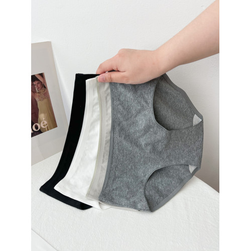 無痕內褲女生2025新款純棉夏薄款透氣包臀中腰短褲不夾臀灰色三角 無痕內褲女生2025新款純棉夏薄款透氣包臀中腰短褲不夾臀灰色三角