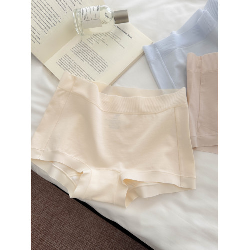 四角內褲女式平角褲女士7A級抗菌純棉女生無痕安全褲防走光短褲女 四角內褲女式平角褲女士7A級抗菌純棉女生無痕安全褲防走光短褲女