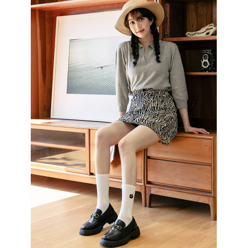 貓咪刺綉純棉襪子女白色中筒襪秋季搭配老爹鞋卡通長襪ins潮秋冬 貓咪刺綉純棉襪子女白色中筒襪秋季搭配老爹鞋卡通長襪ins潮秋冬