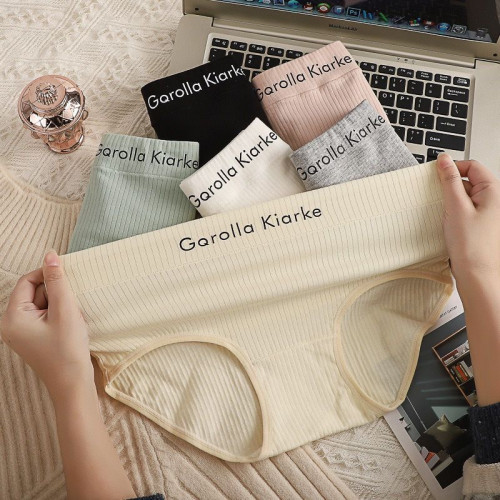 時尚女內褲舒適棉襠大碼透氣學生韓版少女學生新款歐美中腰三角褲 時尚女內褲舒適棉襠大碼透氣學生韓版少女學生新款歐美中腰三角褲