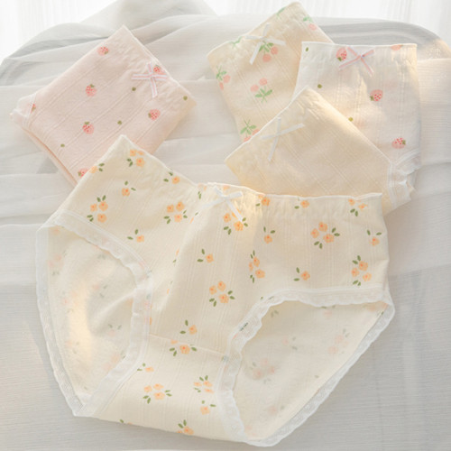 新品A類嬰兒棉內褲女7A抗菌內襠純棉夏透氣中腰包臀學生三角褲頭 新品A類嬰兒棉內褲女7A抗菌內襠純棉夏透氣中腰包臀學生三角褲頭