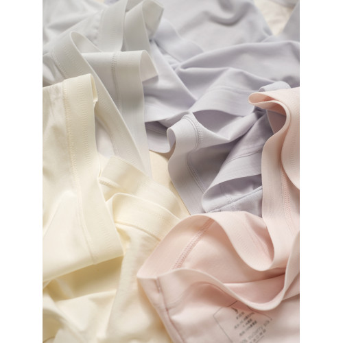 A類女士中低腰內褲 80支莫代爾 7A抑菌桑蠶絲加長內襠 四季款 A類女士中低腰內褲 80支莫代爾 7A抑菌桑蠶絲加長內襠 四季款